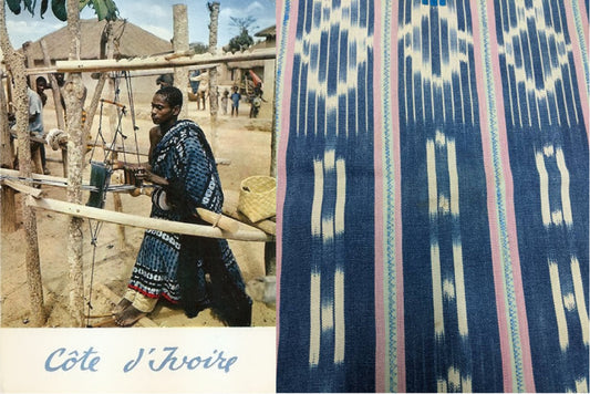 BAULE KITA OF COTE D’IVOIRE : The Strip Woven Handloom Textile of central Cote D’Ivoire