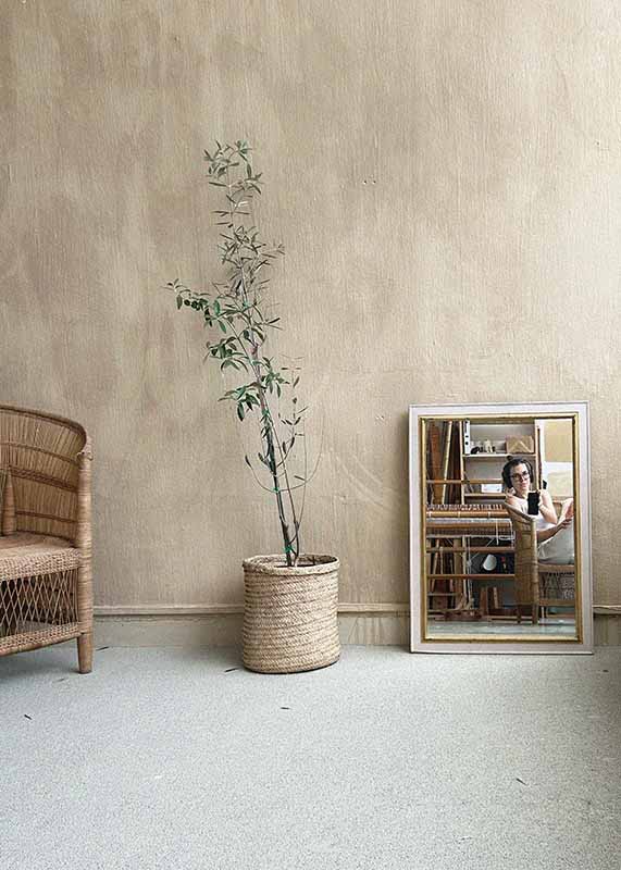 Creating a natural habitat in the studio invidious shades of earthy neutral tones