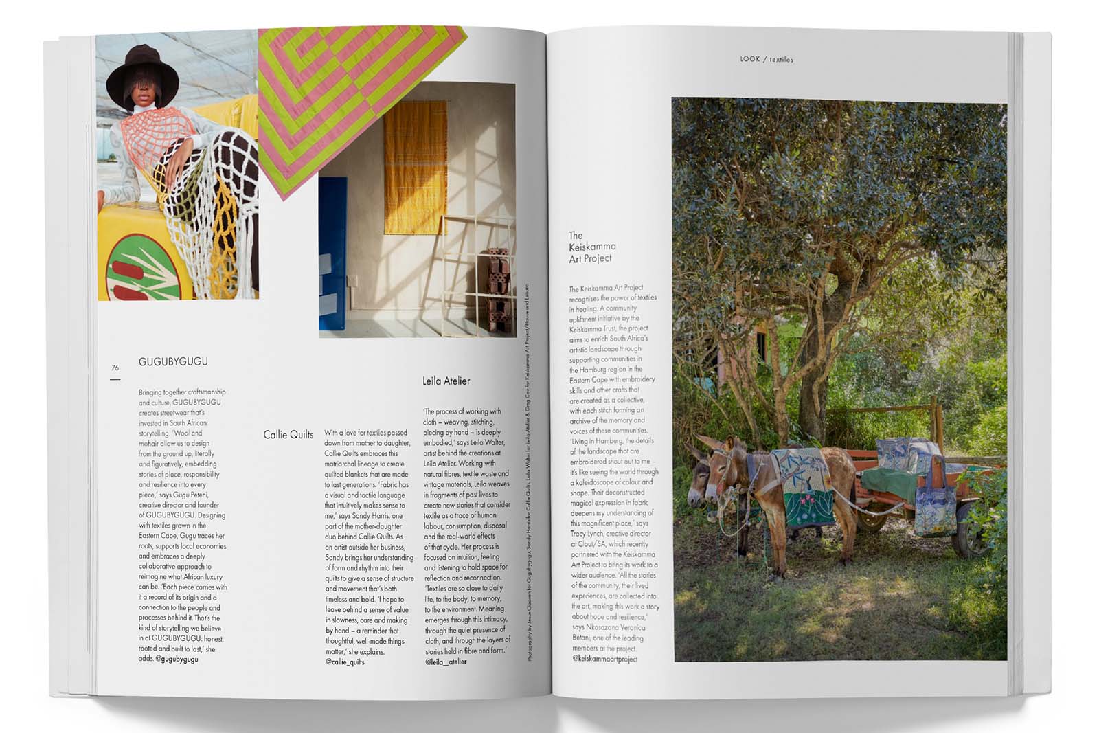 Press Feature: House & Leisure "Embrace," Textures of Culture
