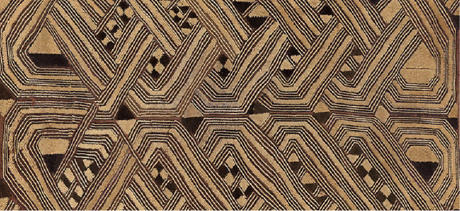 Kuba Raffia Pattern KUBA CLOTH – THE RAFFIA VELVET OF CONGO – LEILA ATELIER