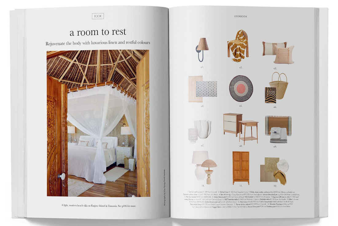 Press Feature: Gamut Cushion, House & Leisure "Unwind"