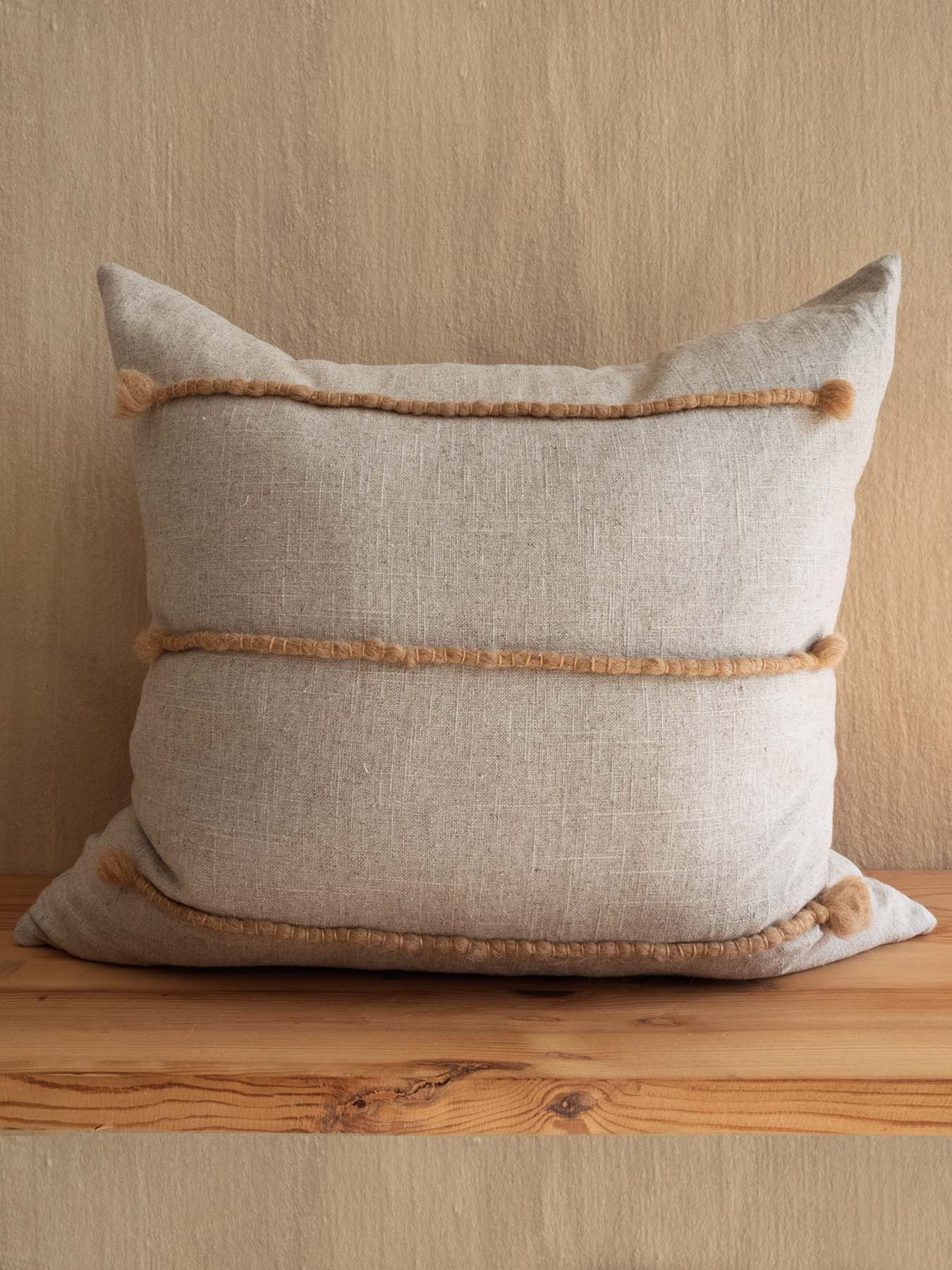 Kloster Scatter Cushion Cover in Camel