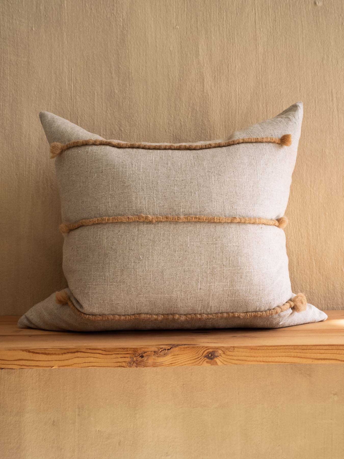 Kloster Scatter Cushion Cover in Camel