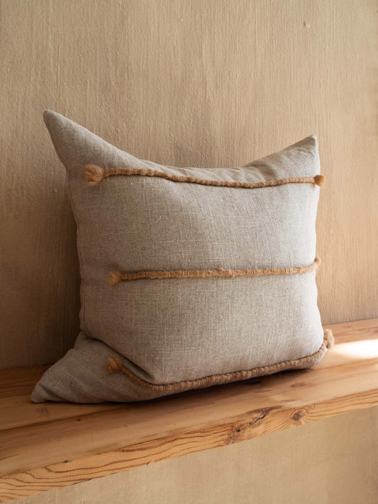 Kloster Scatter Cushion Cover in Camel